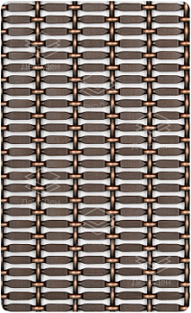Декоративная нержавеющая сталь Mash Copper «Плитка»